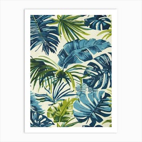 Tropical Leaves 200 Art Print