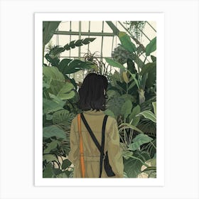 In The Garden Eden Project United Kingdom 3 Art Print