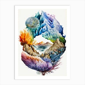 'Seascape' Art Print