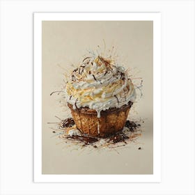 Default Stracciatella Italian For Little Shreds Stracciatella 2 (1) Art Print