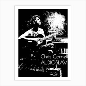 Audioslave Chris Cornell Art Print