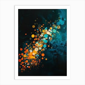 Abstract Circles 114 Art Print