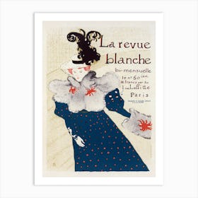 La Revue Blanche (1897), Henri de Toulouse-Lautrec Art Print