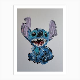 Stitch Art Print