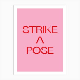 Strike A Pose, Madonna Art Print