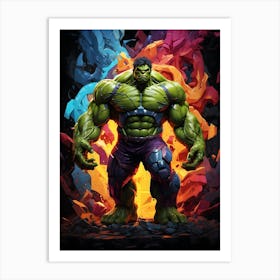 Incredible Hulk 15 Art Print