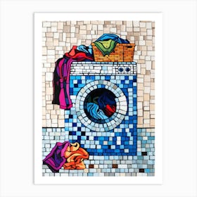 Washing Machine 2 Art Print