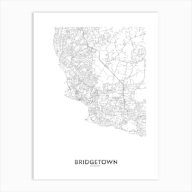 Bridgetown Art Print