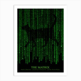 The Matrix Film Art Print