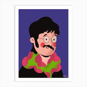 John Lennon Portrait Art Print