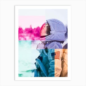 Cosmonaut 2 Art Print