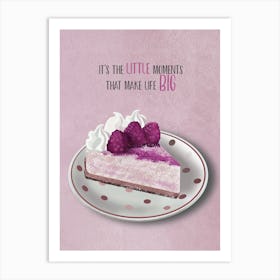 Cake Quote Art Print