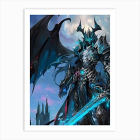 Demon 5 Art Print