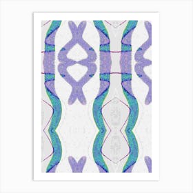 Abstract Pattern Fabric Art Print