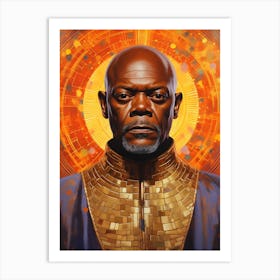 Samuel L 5 Art Print