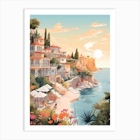 Antalya Turkey 4 Illustration Art Print