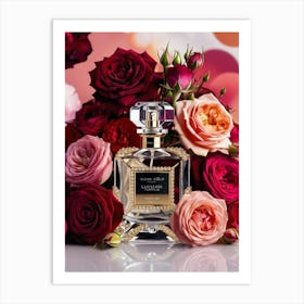 Roses And Perfume 3 Art Print