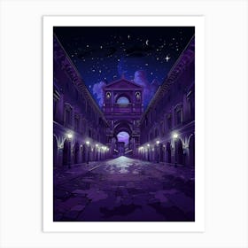 Night In The City 6 Art Print