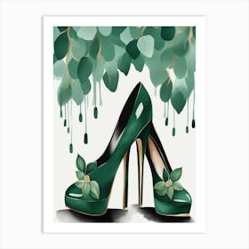 High Heeled Shoes 2 Art Print