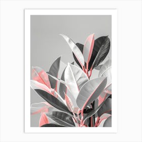 Abstract Plant 3 Art Print