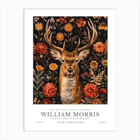 William Morris Exhibition Animals Series 58 Art Print