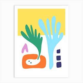 Morning Vegetable Garden Art Print