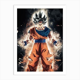 Dragon Ball Super 1 Art Print