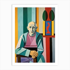 Portrait Of A Man 6 Art Print