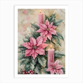 Poinsettia 1 Art Print