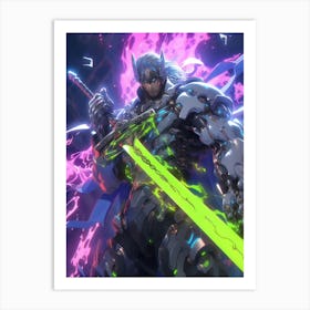 Overwatch Character Art Print