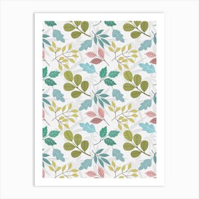 Leaf Pattern.1 Art Print