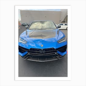 Lamborghini Urus Art Print