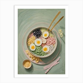 Ramen Bowl Art Print