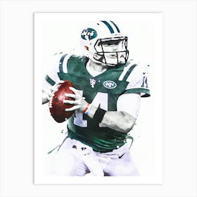 Sam Darnold New York 1 Art Print