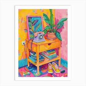 I Like Pink Art Print