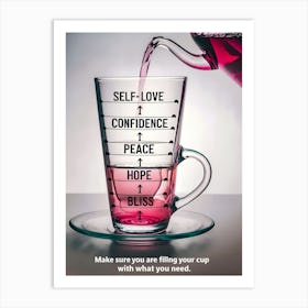 Self Love Self Confidence Art Print