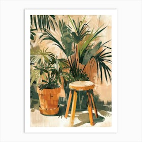 Potted Plants Art Print