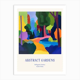 Colourful Gardens Bellingrath Gardens Usa 2 Blue Poster Art Print