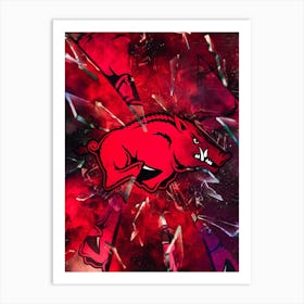 Arkansas Razorbacks 1 Art Print