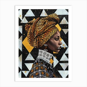 African Woman 92 Art Print