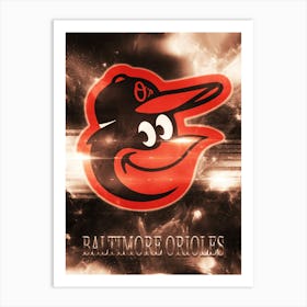 Baltimore Orioles 1 Art Print