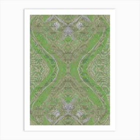 Abstract Green 1 Art Print