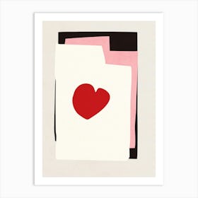 Heart - Matisse 03 Art Print