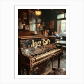 Jazz Cafe 9 Art Print