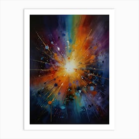 Burst Art Print