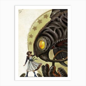 Bioshock Infinite Videogame Print Art Print