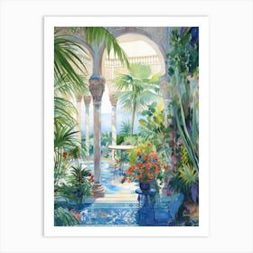 Tropical Garden Art Print