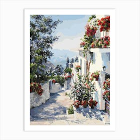 Street In Spain Art Print