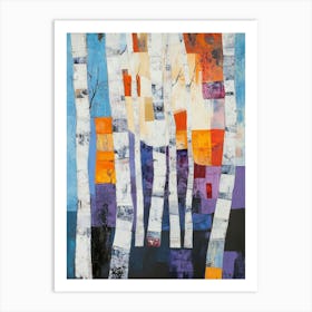 Birch Trees 10 Art Print