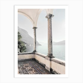 View Of Lake Como Art Print
